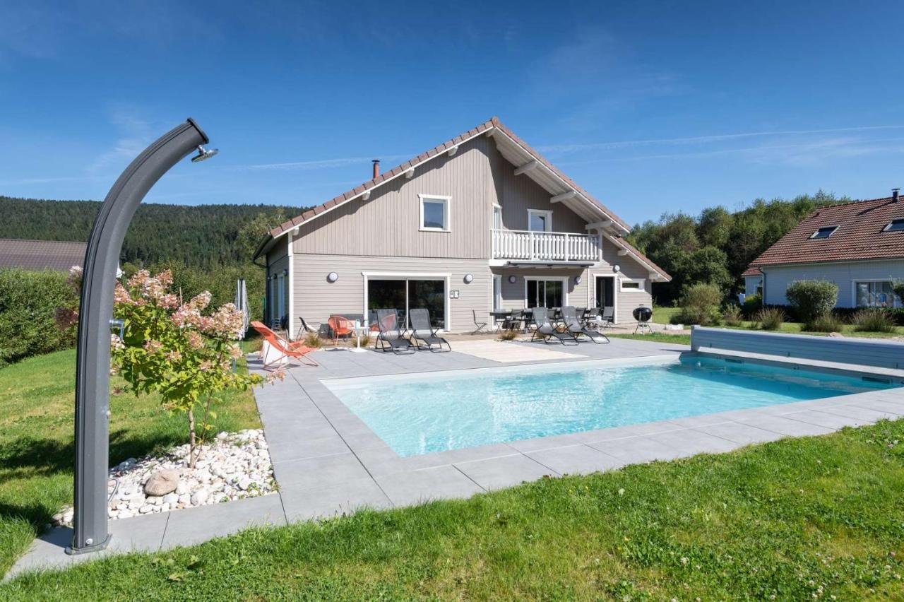 Chalet Du Bien-Etre 15P. Piscine,Spa, Hammam,Petanque,Basket Gérardmer Exterior foto