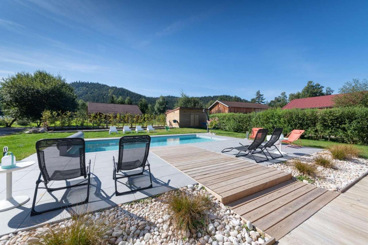 Chalet Du Bien-Etre 15P. Piscine,Spa, Hammam,Petanque,Basket Gérardmer Exterior foto