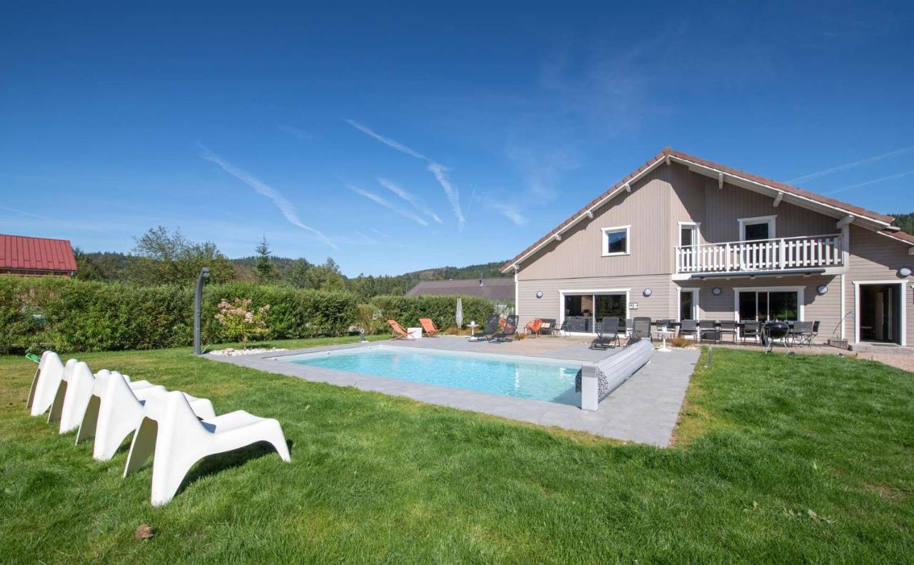 Chalet Du Bien-Etre 15P. Piscine,Spa, Hammam,Petanque,Basket Gérardmer Exterior foto